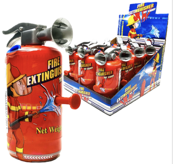 Candy Toy Fire extinguisher water gun