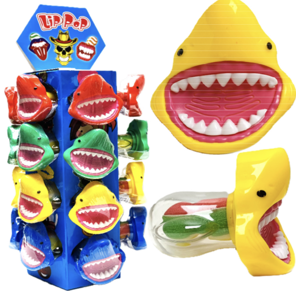 Candy Toys Shark lip pop