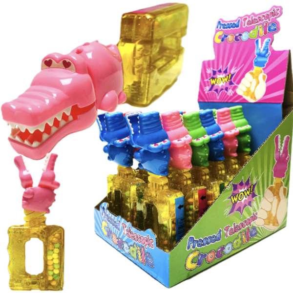 Candy toy Telescopic Crocodile